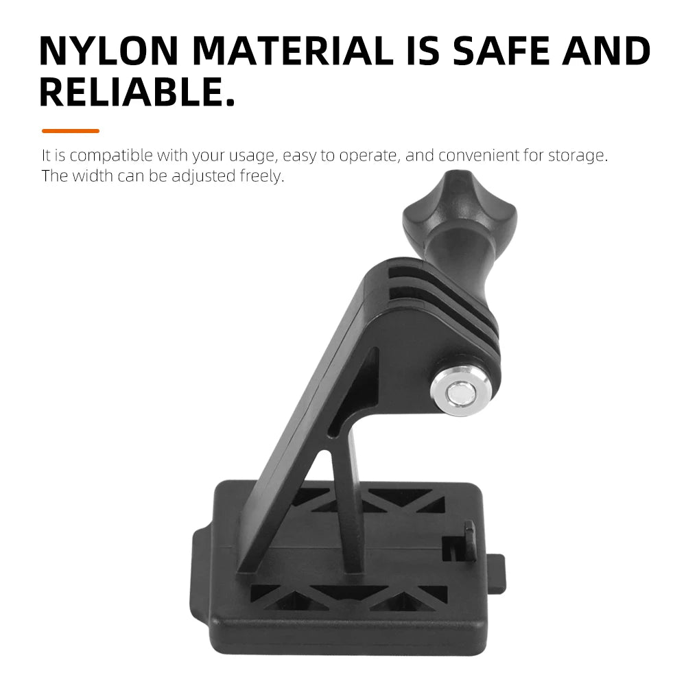 BOOIU Tactical Helmet Front Action Camera Fixed Install Mount For GoPro Hero Camera Adapter Stand Airsoft Helmet Accessories