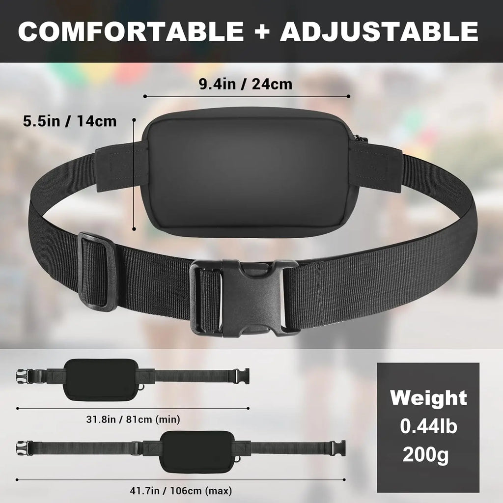 Concealed Carry Fanny Pack with Holster Pistol Pouch Bag Quick Access Gun Waist Bag for Men Women Outdoor EDC Waist Pack