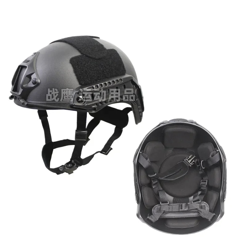 Ultra Lightweight Tactical Helmet for Military Police Airsoft Paintball with AF Suspension System Compatible with FAST Ultra