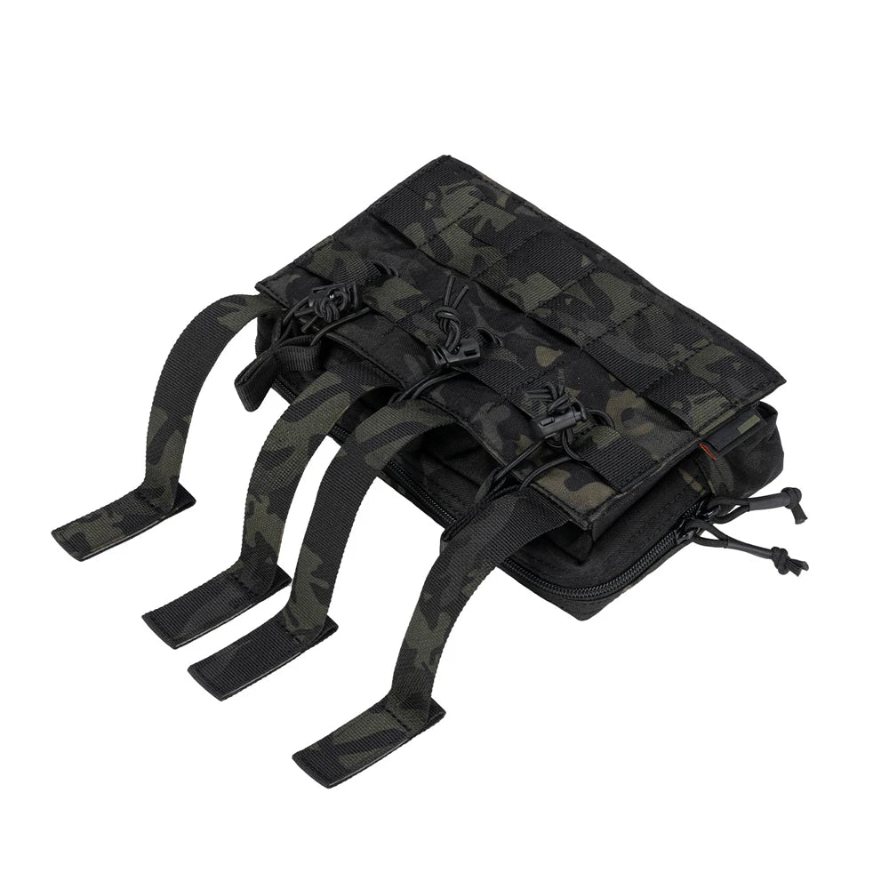 Tactical Molle Pouch Open-top Triple Magazine Pouch Accessories Bag Multifunctional Hunting Pouches Rifle Mag Pouches