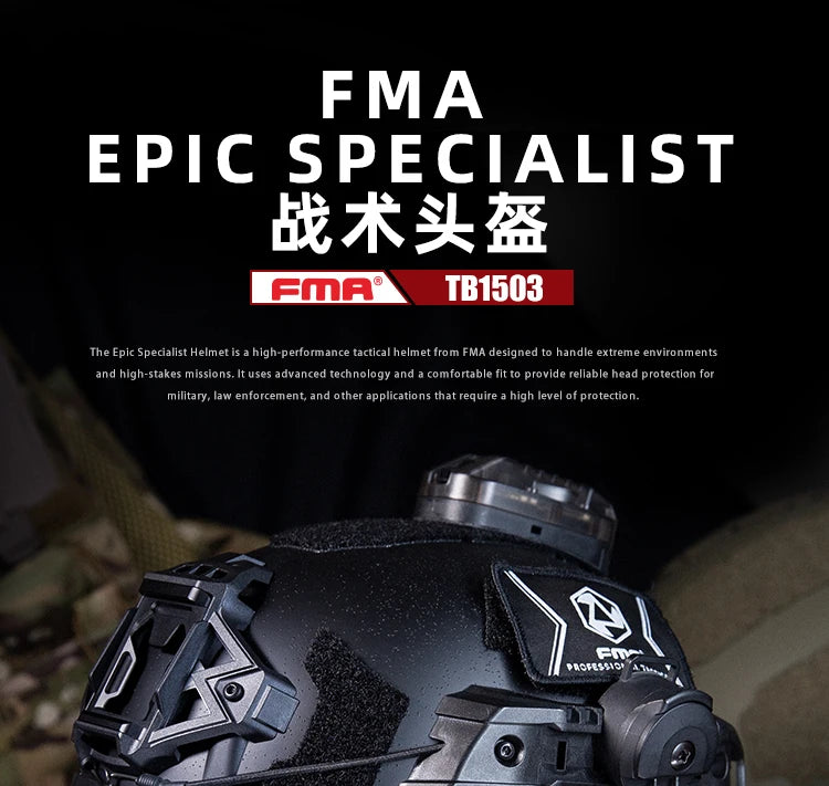 FMA EPIC SPECIALIST Mountaineering and Cycling Tactical Helmet TB1503