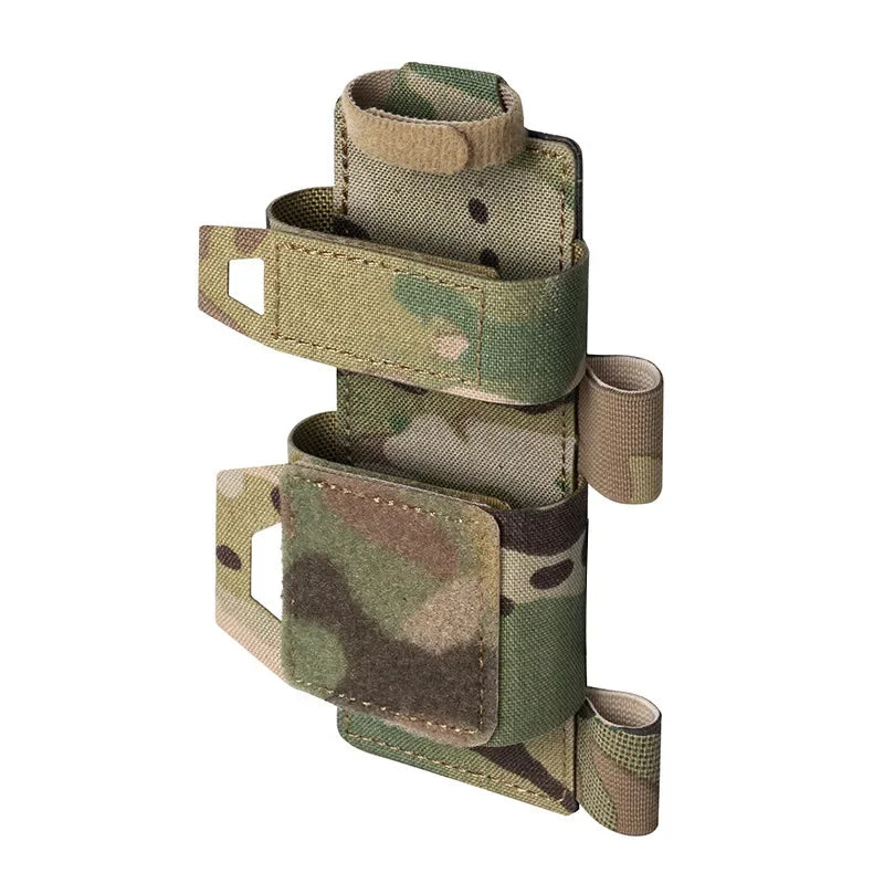 Tactical Tourniquee Pouch Survival Scissors Bag Trauma Shear Pouch Molle Scissor Holder Tactical Elastic Straps Holder