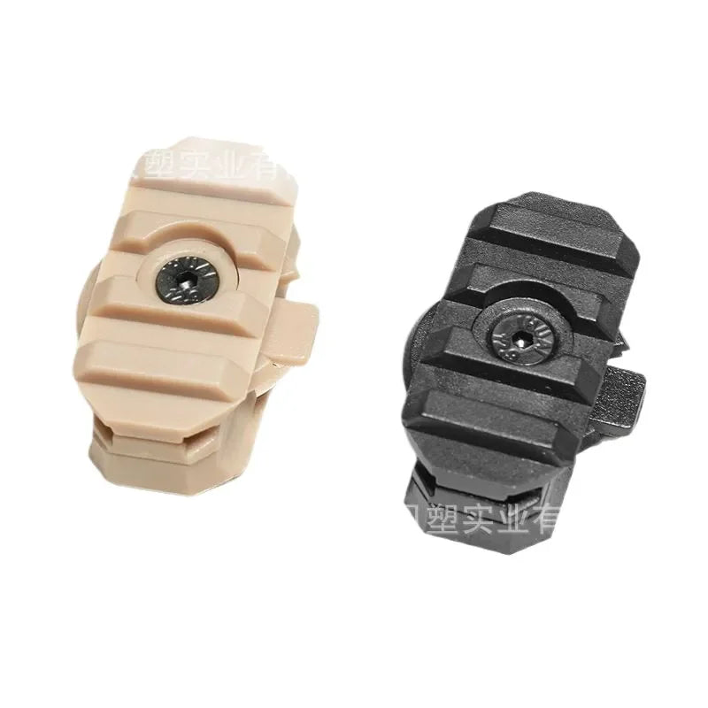 FAST Tactical Helmet Mount with 360 Degree Rotating Buckle Compatible with FAST ARC Helmet Lightweight Nylon Flashlight