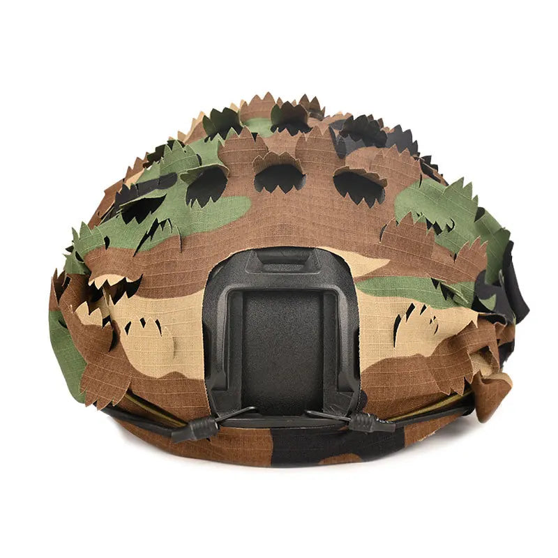 Tactical Helmet Cover Camouflage Fast Helmet Cover Adjustable Hunting Gear Paintball Equipment fit PJ BJ MH Fast
