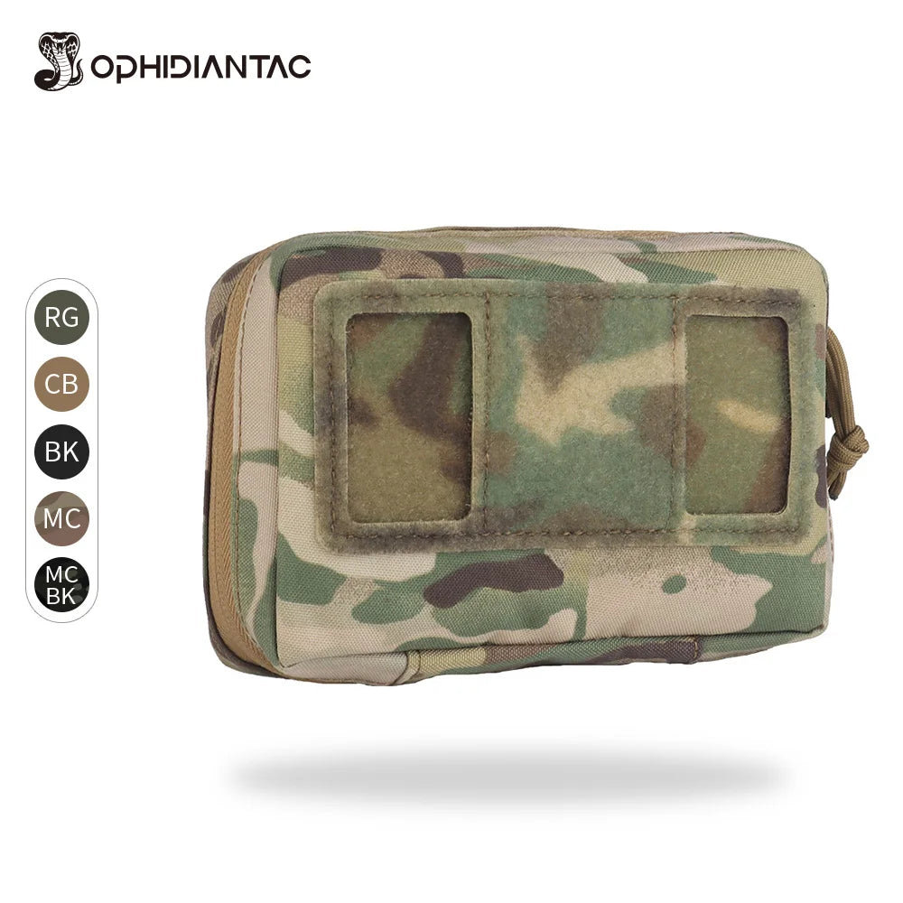 OPHIDIANTAC Folding Navigation Board Pouch with Smart Phone Holder GPS Navboard Storage for Hunting Vest Accessories