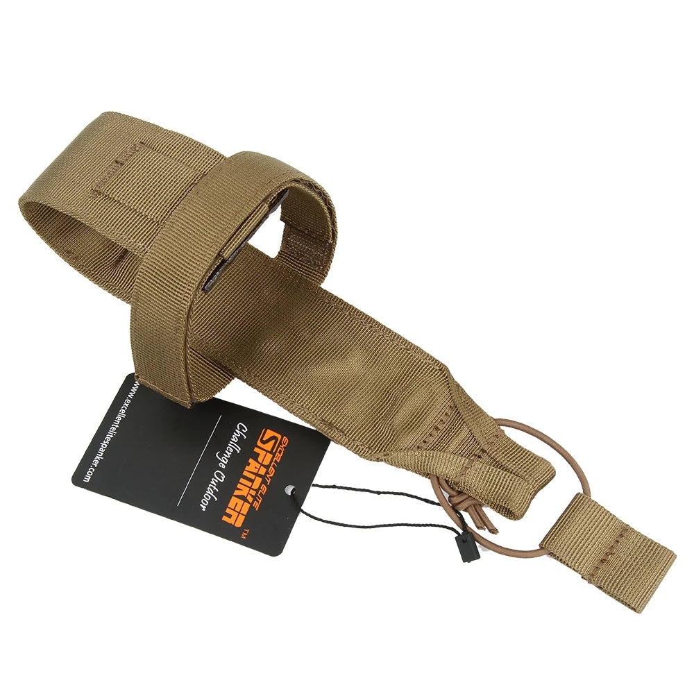 Tactical Molle Water Bottle Holder Bag Lightweight Bottle Holder Kettle Carrier Pouch Outdoor Hiking Camping Supplies
