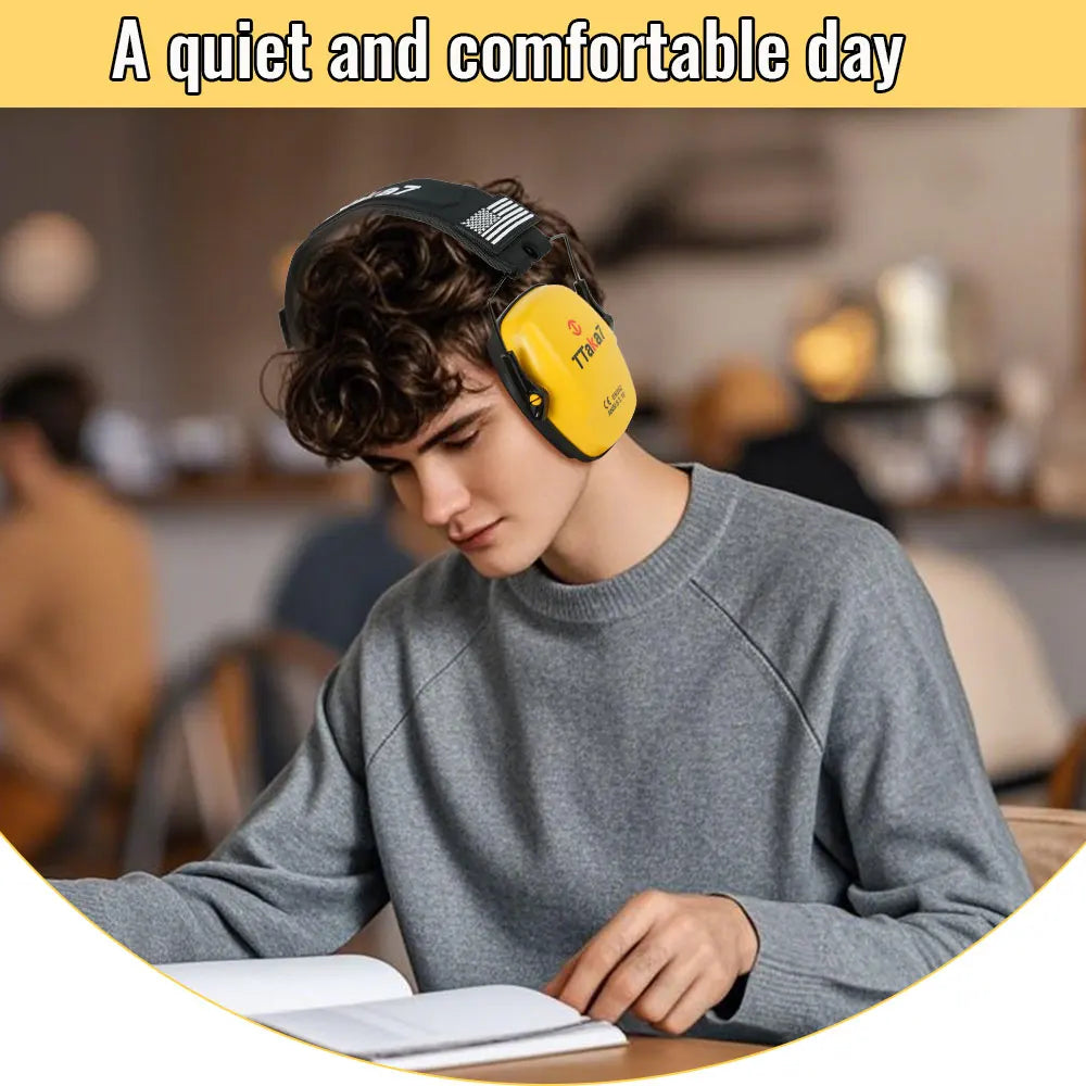 Hot! Active Earmuffs Headphones for Shooting Electronic Hearing Protection Headset Noise Reduction for Outdoor Hunting Headphone