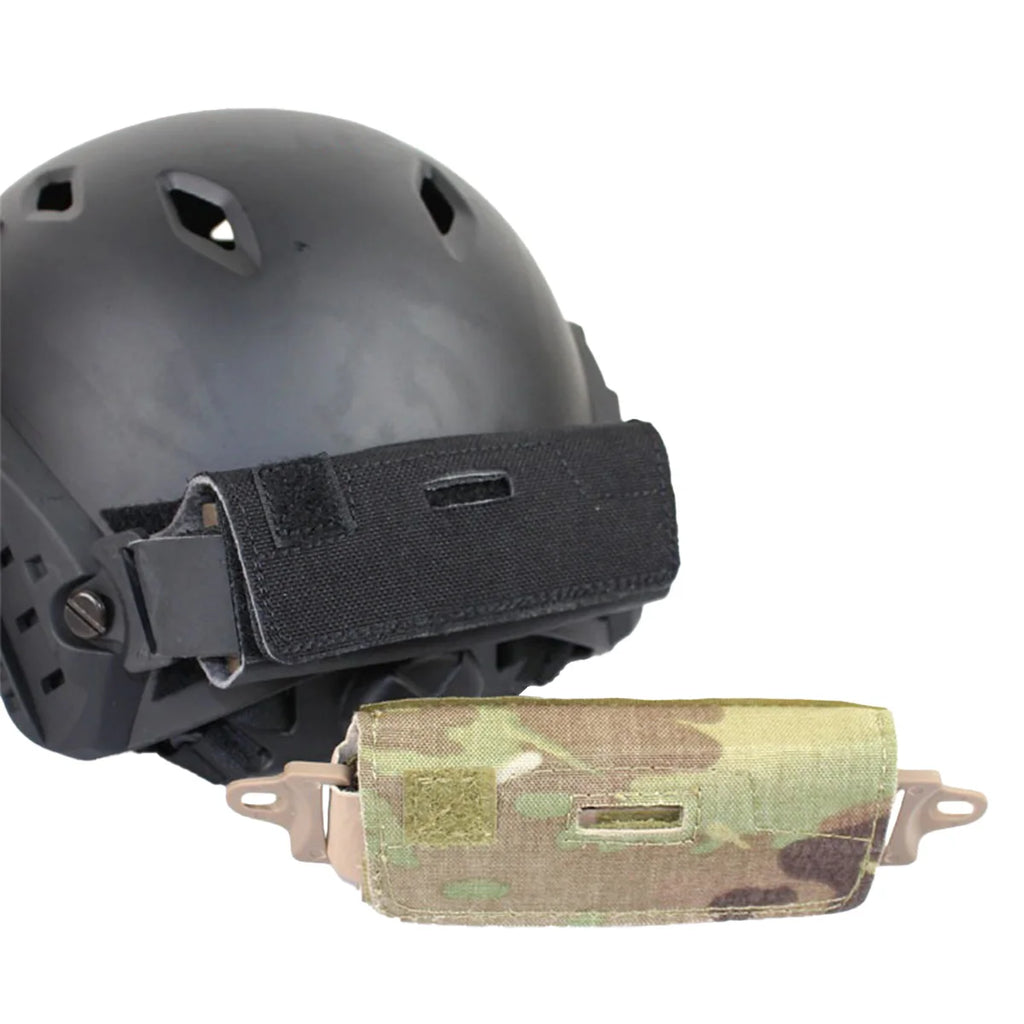 Tactical Helmets Balance Counter Weight Bag Battery Pouch Hunting FAST Helmet Weights System Cycling Helmet Counterweight Bag