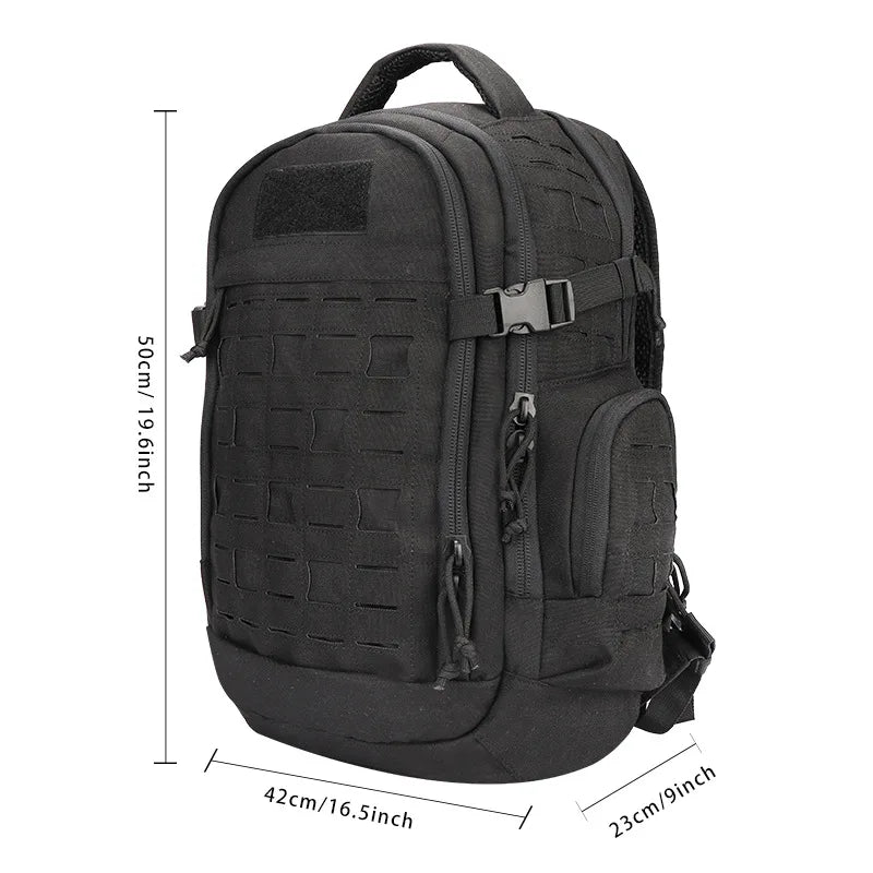 YAKEDA Tactical Backpack Camouflage Sports Outdoor Bag Large Capacity Travel Hiking Camping Rucksack