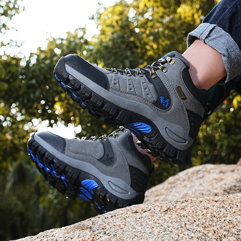 Men's Military Tactical Boots Army Boots Men Side Zipper Military Boots Men Anti-Slip Ankle Boots Work Safety Shoes Hiking Shoes