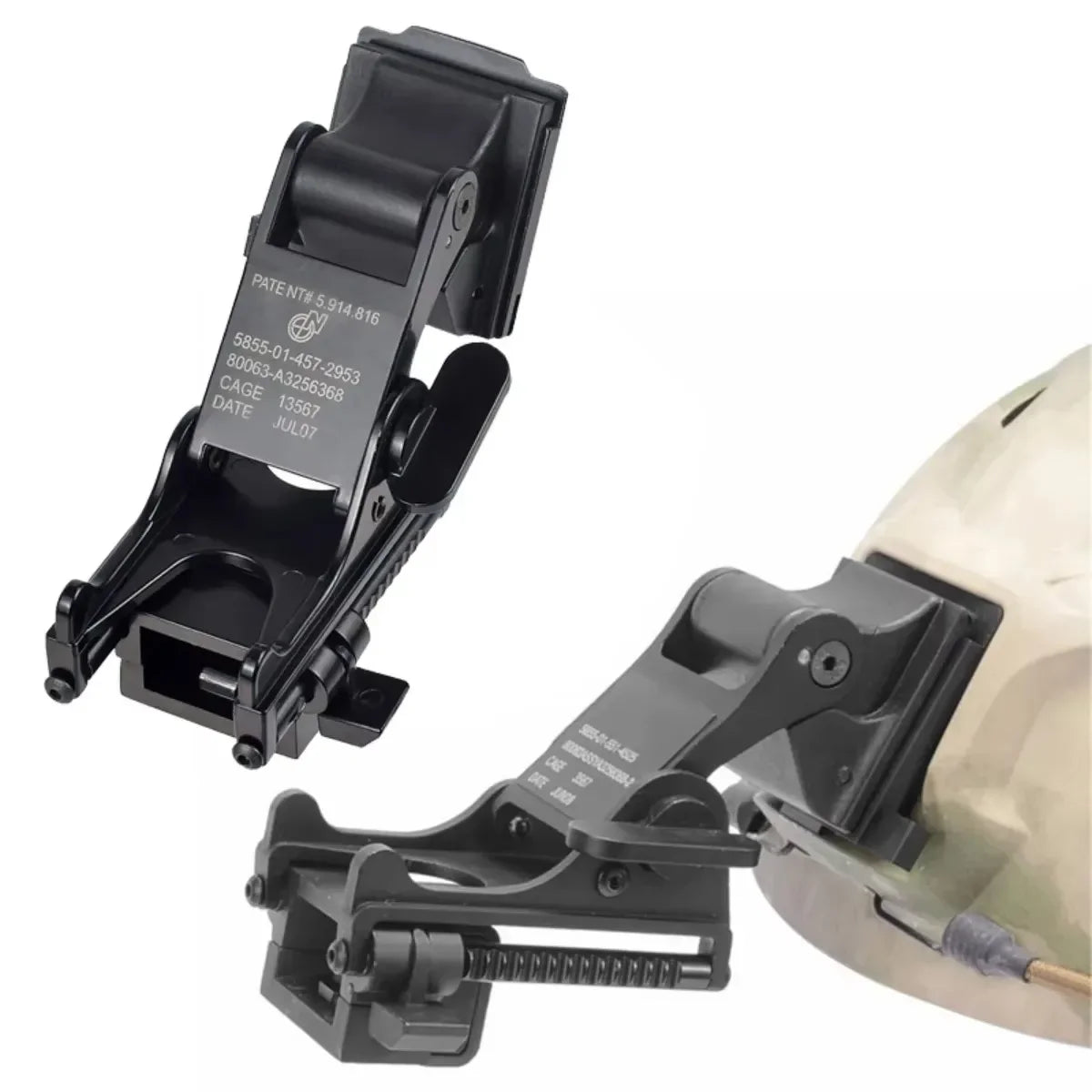 Tactical Helmets Night Vision Bracket for NVG PVS-14/PVS-7 Fast MICH Helmets Mount J-Arm Hunting Helmet Equipment Accessories