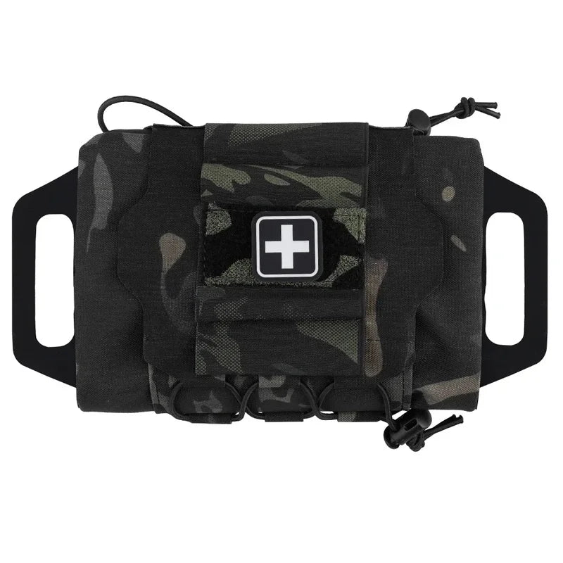 MOLLE Tactical IFAK Medical Pouch Rapid Deployment First Aid Kit Outdoor Survival Hunting Portable  Storage Bag CFFH