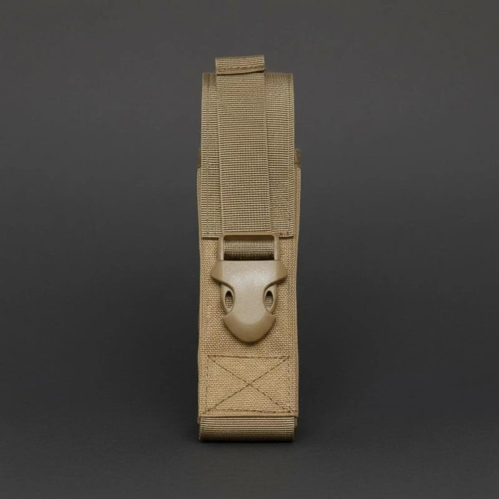 Pouch Rugged 1000D Nylon MOLLE Torch Holder Fast Release Buckle for Backpack Vest Belt
