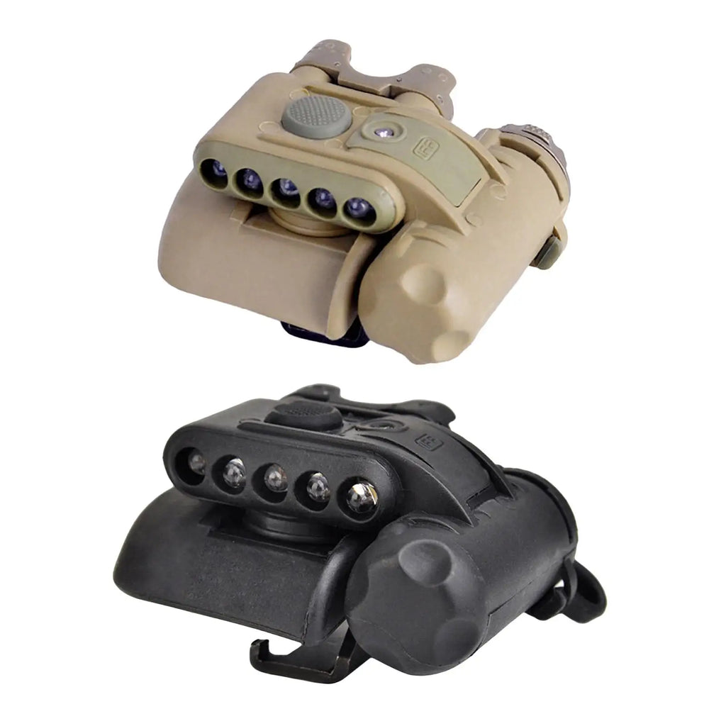 LED Hunting Cap Light Helmet Flashlight IFF Signal Lights Outdoor Illumination White Red LED Gen Lamp Light