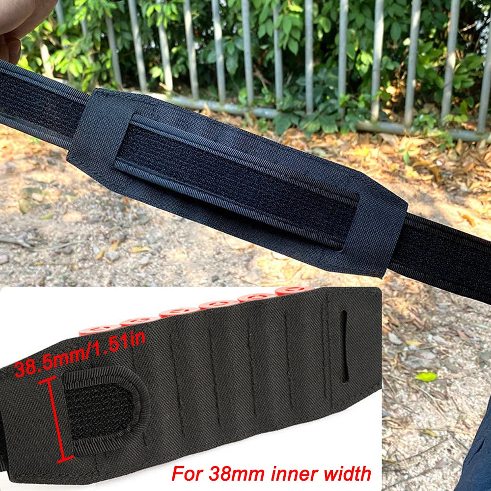 Tactical 500D Nylon 6 Round 12 Gauge Shotgun Ammo Belt Storage Bag Shotgun Shell Holder For 38MM Belts Hunting Accessories