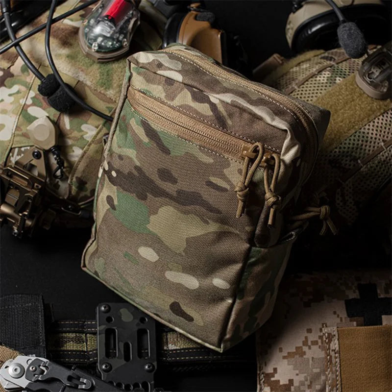 GP Wide MOLLE General Purpose Utility Pouch Compact Tool Pocket for Hunting Vest Belt Outdoor Portable Accessory Pack