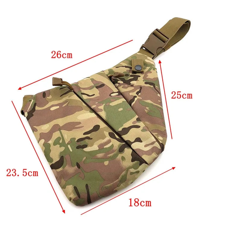Multifunctional Concealed Storage Bag Anti-Theft Outdoor Travel Chest Bag Sports Lightweight Storage Bag