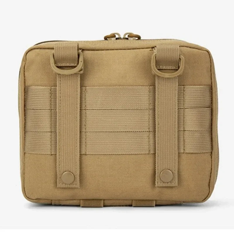 Tactical Molle Admin Pouch Multi-Purpose Laser-Cut Utility Bag Modular EMT EDC Organizer Tool Bag Outdoor Hunting Survival Pack