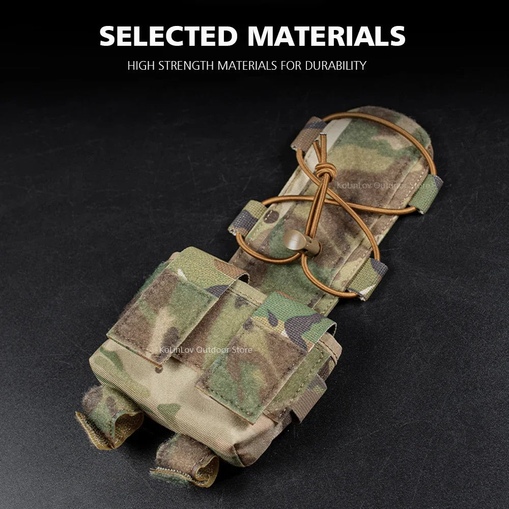Tactical Helmet MK2 Battery Pouch Airsoft Helmet Counterweight Bag Outdoor Shooting FAST Helmet Accessories