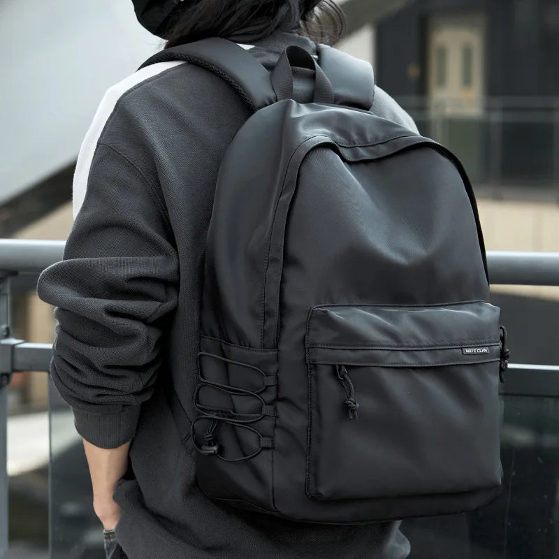MOYYI Lightweight Casual Men's School Backpacks 14 Inch Laptop Bag Sports Travel Backpack Teenager College Students Schoolbags