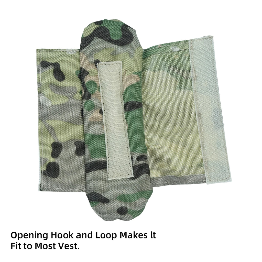 BOOIU Tactical Shoulder Pad Comfort Cushion Mesh Padded Oxford Cloth Tactical Vest Strap For FCPC JPC Hiking Backpack Strap Pad