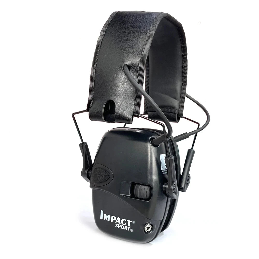 Electronic Ear Protection for Shooting with 4X Sound Amplification, Active Ear Protection for Gun Range,Hearing Protection Muffs