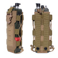 Outdoor Sports Molle Water Bottle Pouch Radio Canteen Cover Holster Waist Pack Hunting Hiking Travel Kettle Holder Bags
