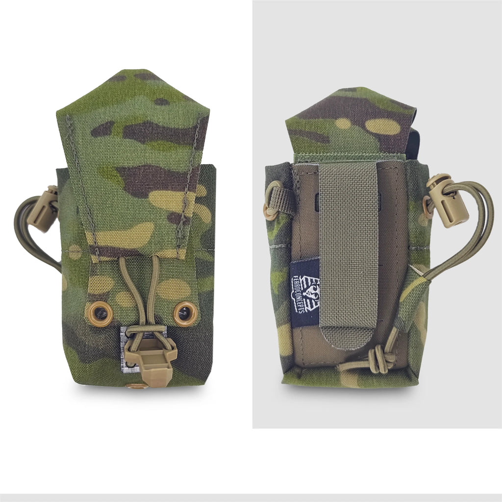 【Tactical Raiders】PGr-013 FERRO-Style Banger Pocket Tactical Smoke Grenade Pouch, 40mm Grenade Pouch