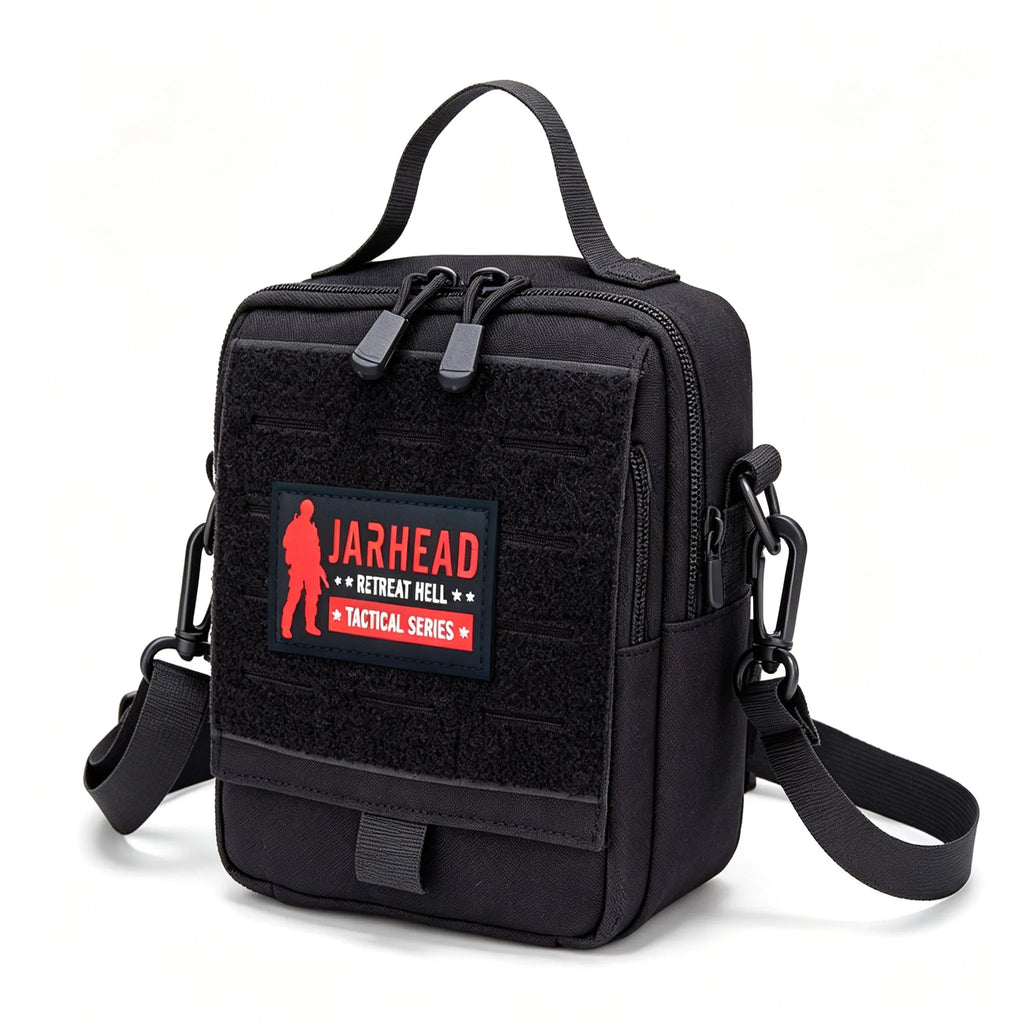Outdoor Molle Pouch Tactical Admin Pouch Shoulder Bag Edc Tool Organizer Zippered Utility Handbag First Aid Pouch Sport Bag﻿