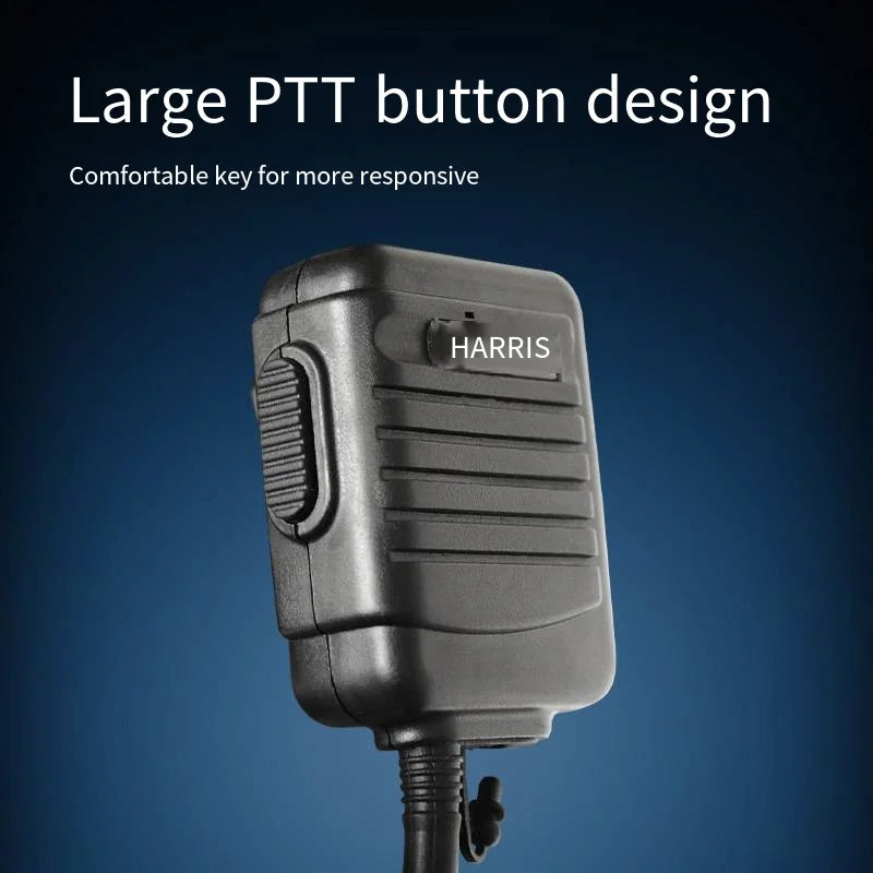 Tactical Type AN/PRC 148/152 Standard Six Pin Interface Universal Radio Handheld Microphone