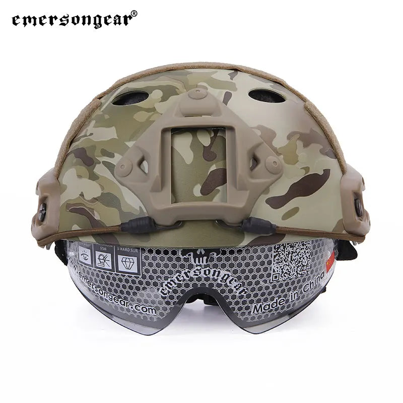 Emersongear Tactical FAST Helmet Protective Goggle PJ Type Airsoft Outdoor Combat Sports Hunting Combat Hiking