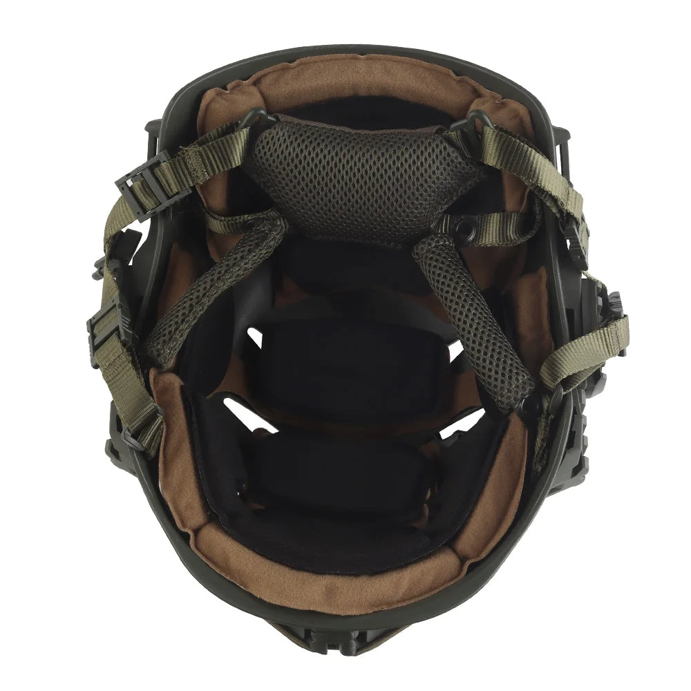 Tactical Wendy Helmet 3.0 Training Version with Adjustable Chin Strap Adapt To NVG Base Hunting Airsoft Gear