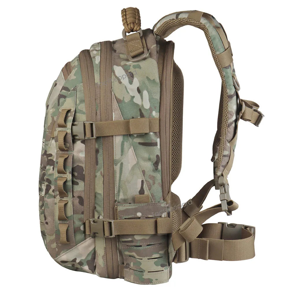 Outdoor Comfort Heavy Duty Backpack DE MK2 Tactical Multifunctional 25L Large-capacity Bag Assault Molle Pack Mission Knapsack