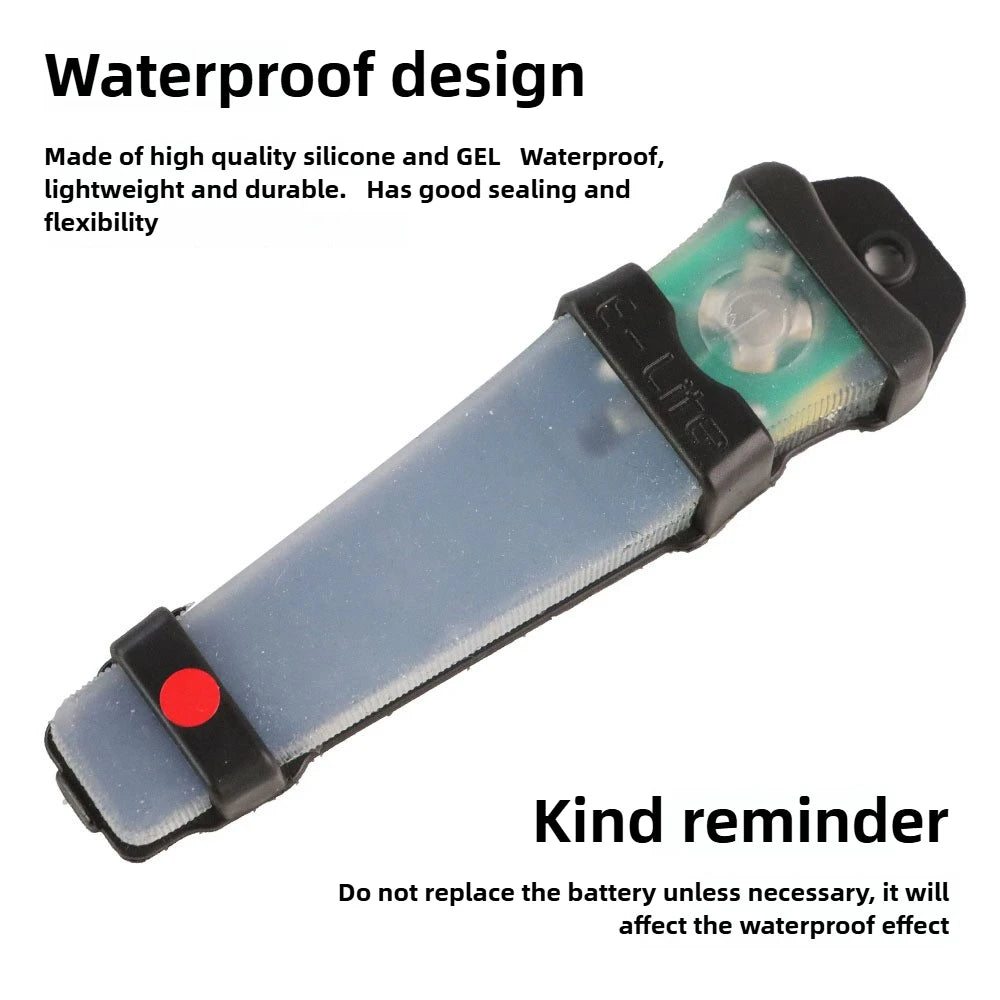 Tactical FMA Helmet Safety Flashing Light Survival Signal Light Waterproof Lamp Outdoor Equipment for Hunting Hiking Cycling