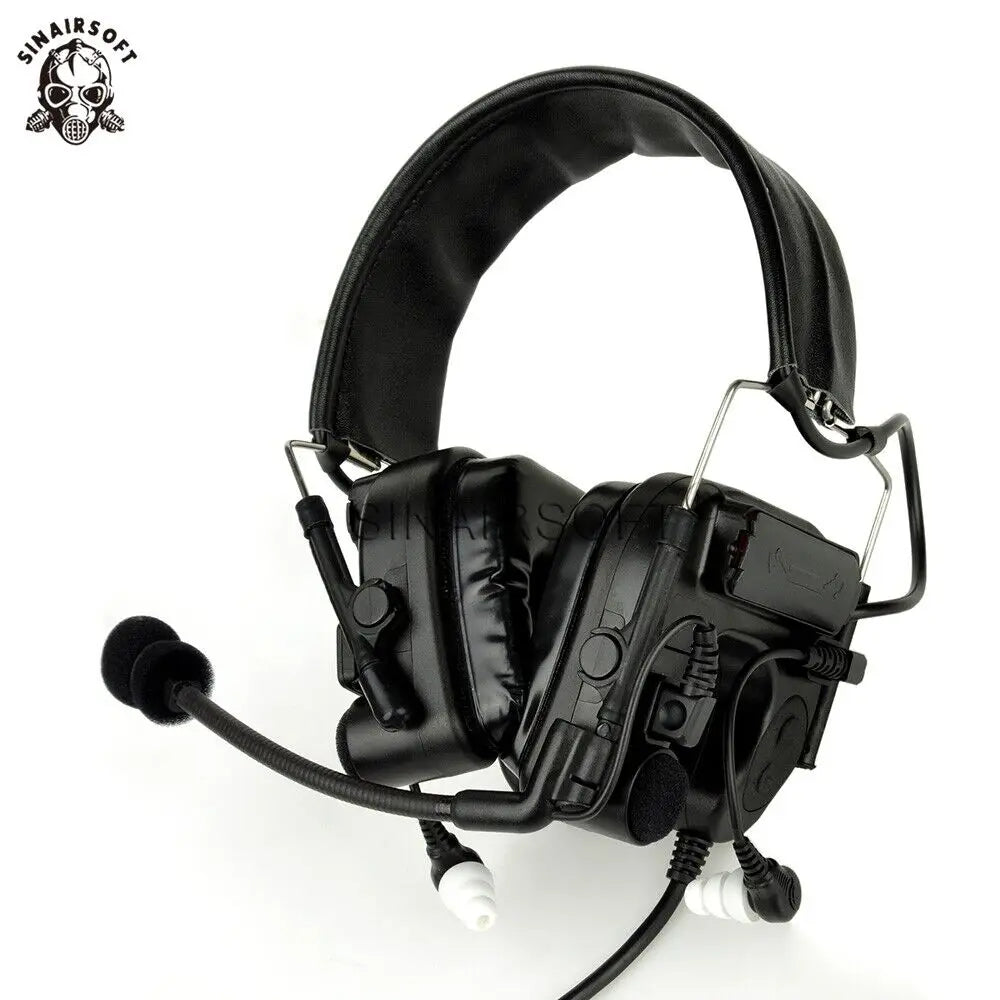 SINAIRSOFT Z-tactical Sordin Tactical Headset Airsoft Z038 IN-THE-EAR Helmet Noise Canceling Headphone Z 038