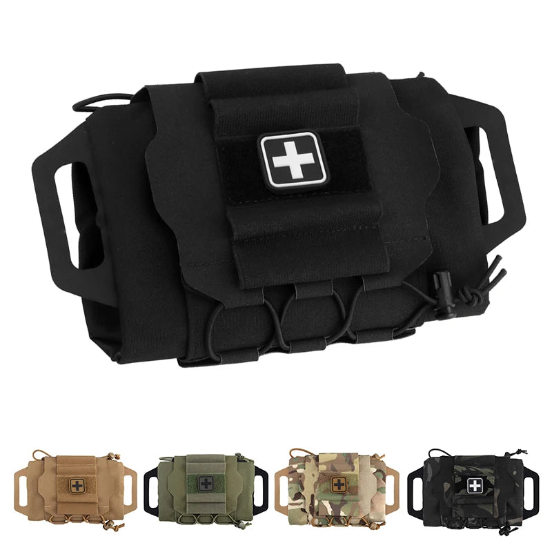 MOLLE IFAK Tactical First Aid Kit Survival Outdoor Hunting Camping Multi-Functional Medical Emergency Bag Pouches
