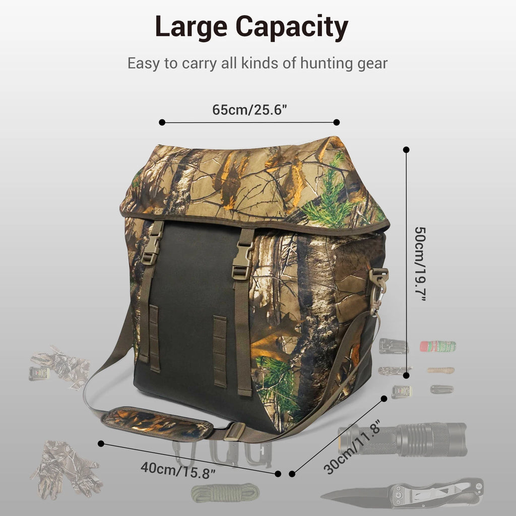 WESTTUNE Hunting Scent Proof Bag Thickened Smell Proof Duffel Storage Bag Scent Lock Wader Bag for Hunting Clothes & Accessories