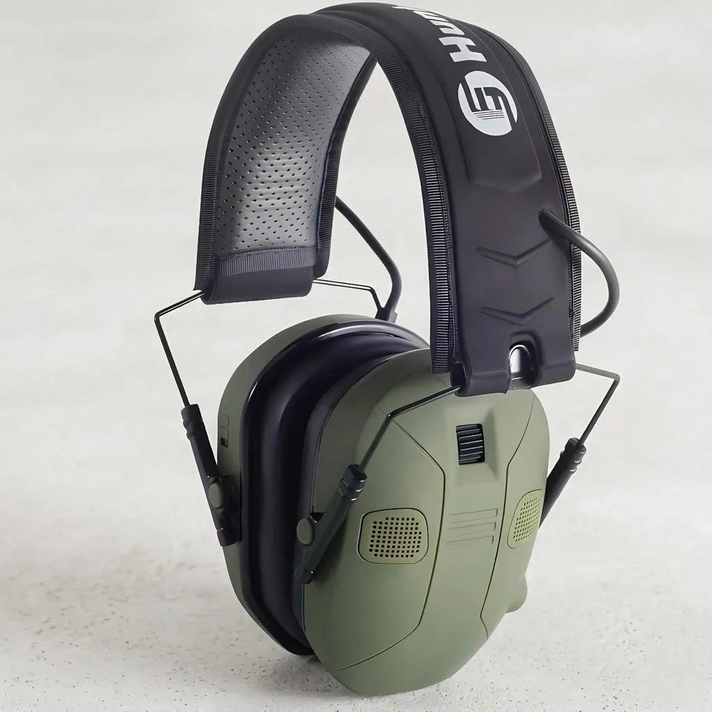 Professional Tactical Headphones with Active Noise Reduction Sound Isolation for Shooting Training and Safety Use