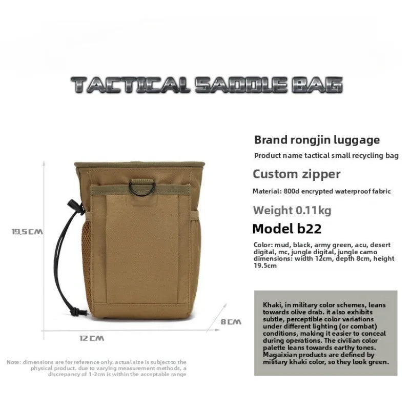 Outdoor Military Enthusiast Tactical Bag Outdoor Camping Accessory Bag Molle Small Utility Waist Pouch