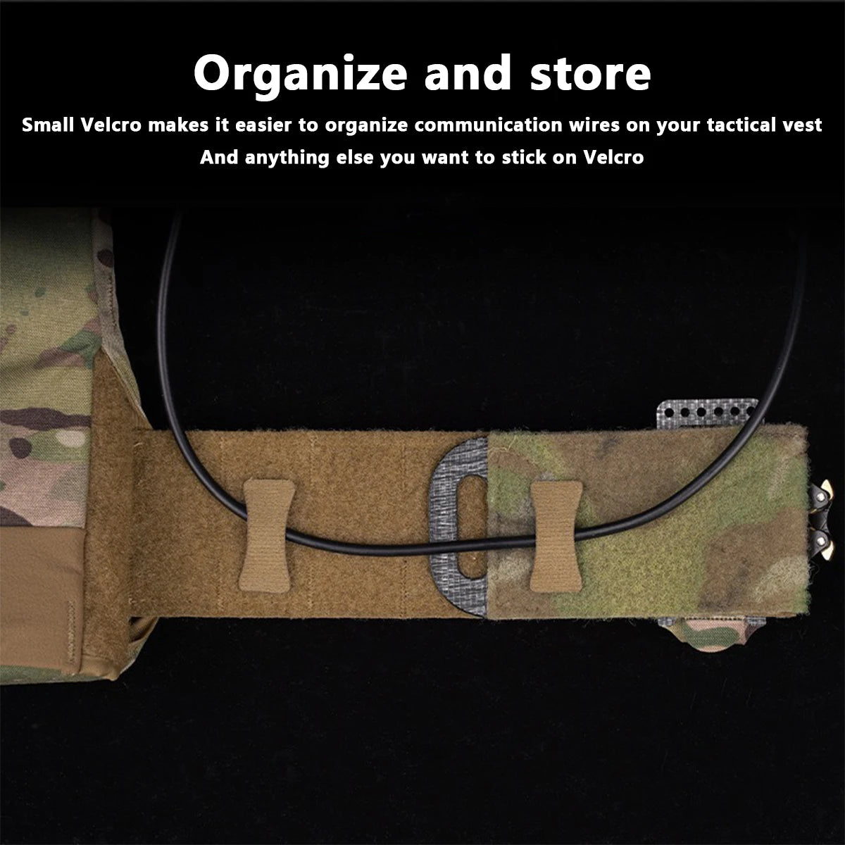 Tactical Helmet Cable Management Kits Wires Cord Collected Organizer Hook NVG Comms Loop Straps Accessories 8pcs High Quality
