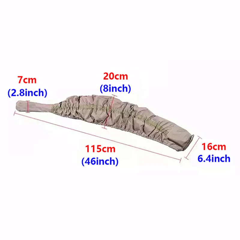 Tactical Gun Bag Protective Cover Airsoft Gun Sock Long Gun Holster Gun Case 130cm Molle Hunting Shooting Bag