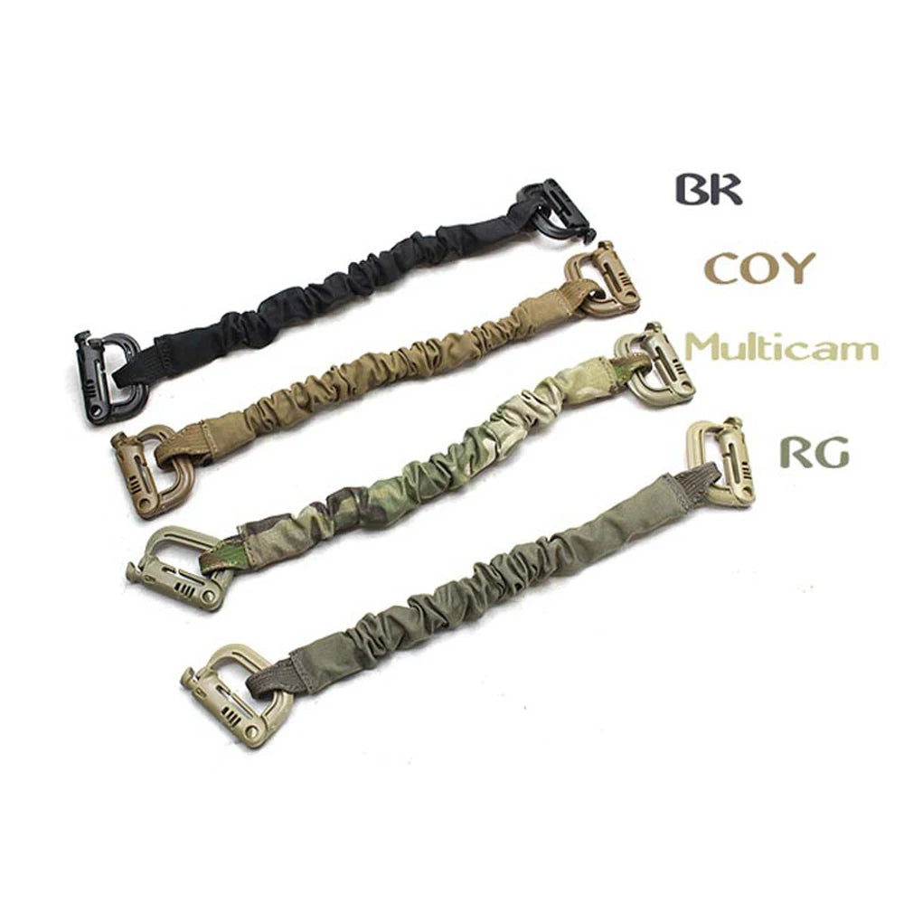 Tactical Accessories Wea-pon Retention Catch Safety Rope Lanyard Fixed Sling Belt