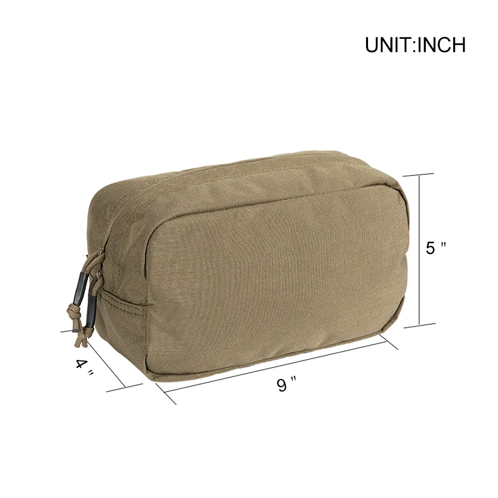 Tactical Pouch Waist Bag Multifunctional EDC Molle Pouch Tool Zipper Bag Waist Pack Backpack/Vest Accessories Pouches