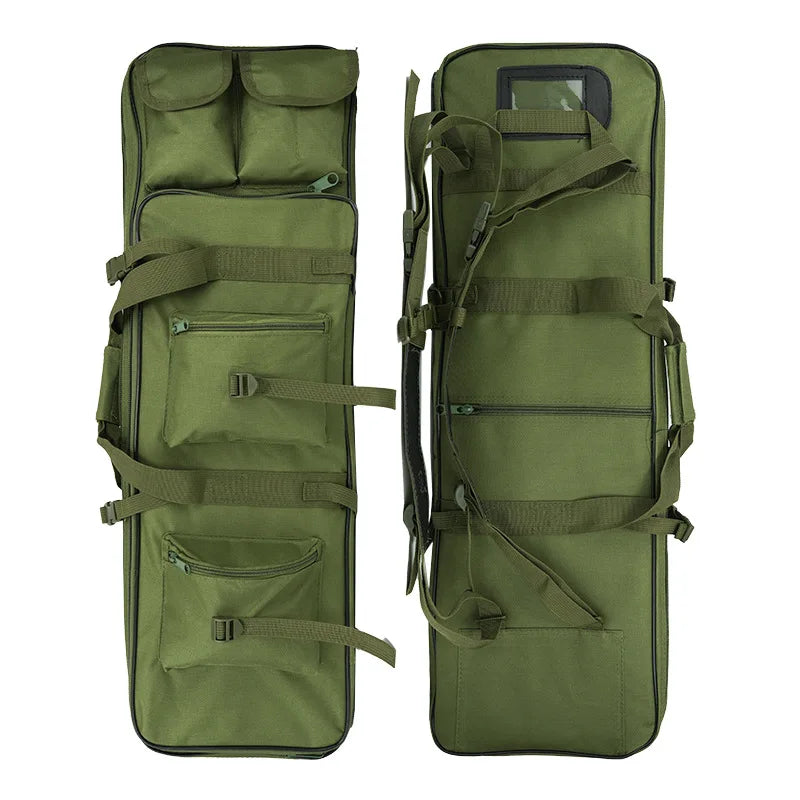 85cm 95cm 120cm Hunting Bag  Rifle Square Carry Bag Tactical Double Carbine Gun Protection Case Backpack with Shoulder Strap