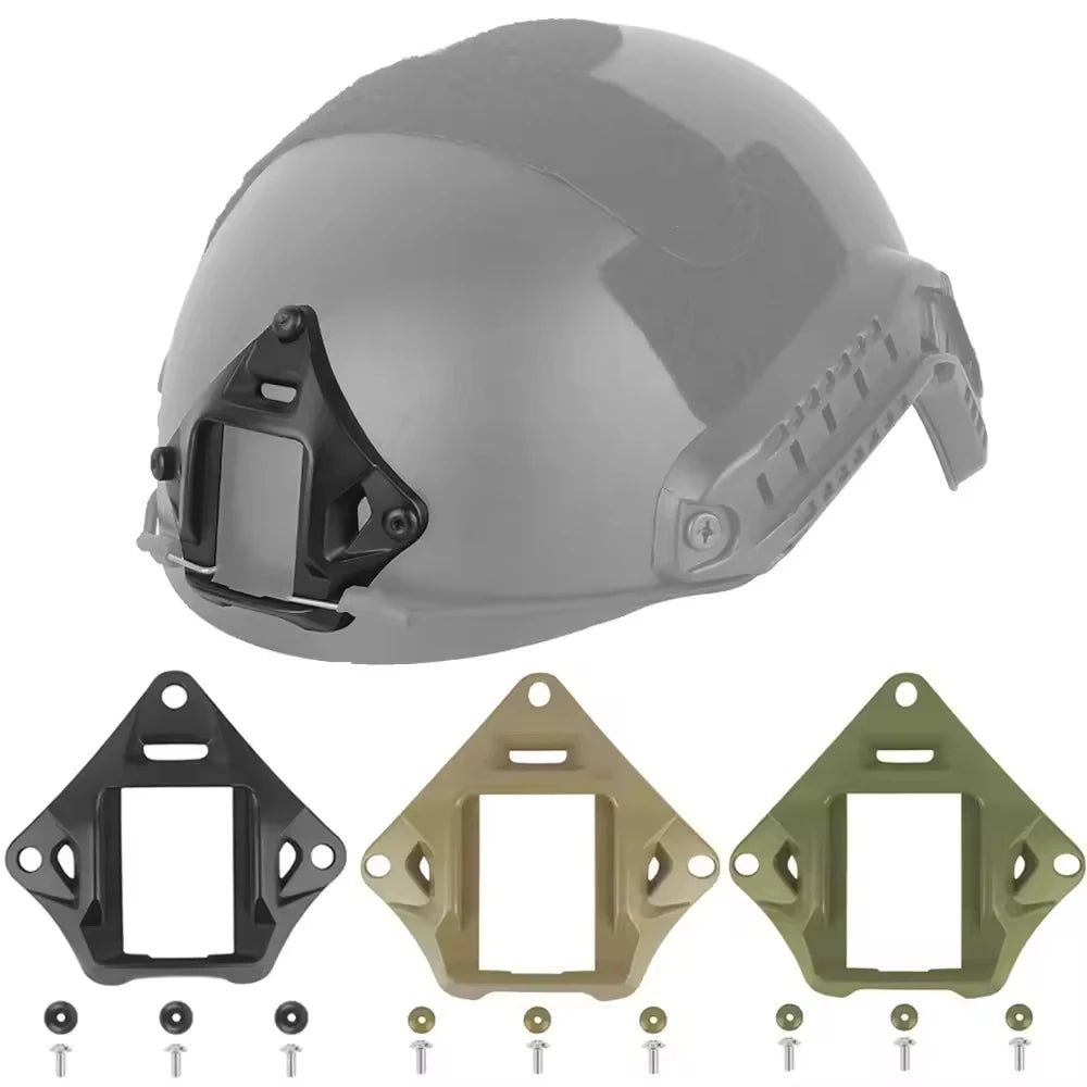 BOOIU Tactical Helmet Base Adapter Fits FAST/MICH/NVG Helmet Mounting Bracket Quick Tactical Helmet Base Helmet Accessories