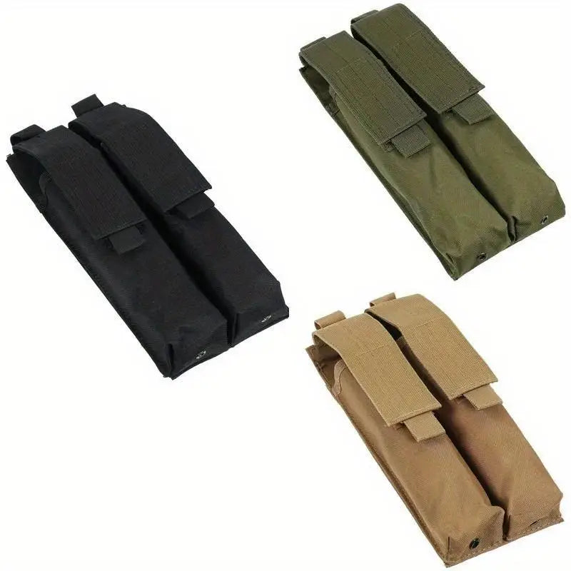 Tactical Airsoft P90 Molle Double Magazine Pouch Outdoor Utility Hunting Waist Bag UMP Dump Drop Mag Holster Pouches