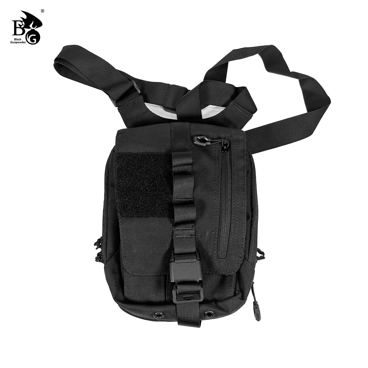 Bg Tactical Crossbody Bag, Multifunctional Quick-Access Pistol Bag, Left and Right Hand Compatible with Quick-Pull Design, Suitable for Shooting Range, Commuting, Edc, and Outdoor Use