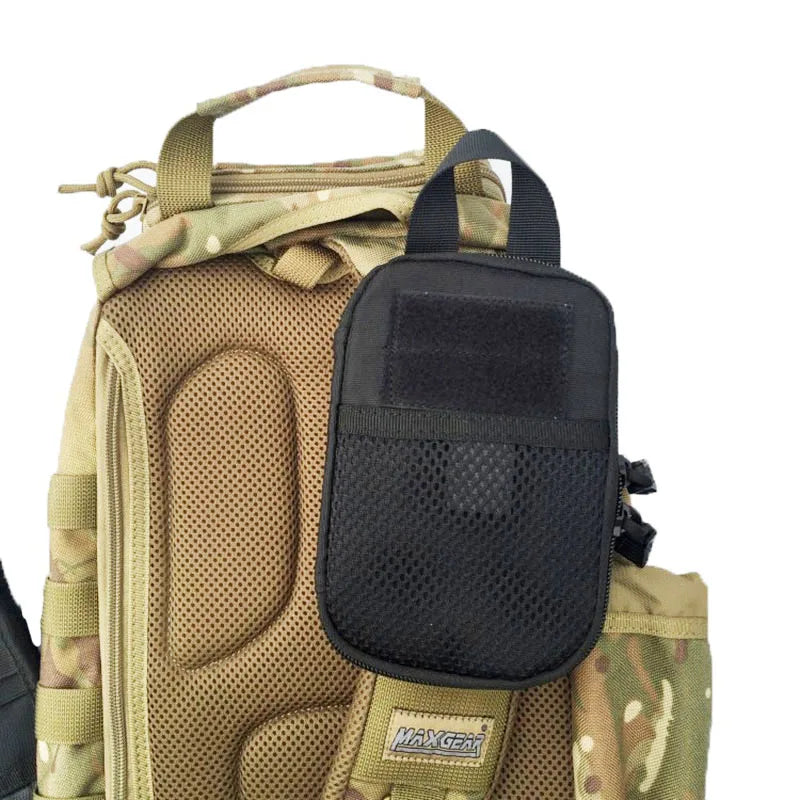 Small MOLLE EDC Pouch Tactical Waist Bag First Aid Kit Phone Case Holder Outdoor Hunting Hiking Storage Pouch