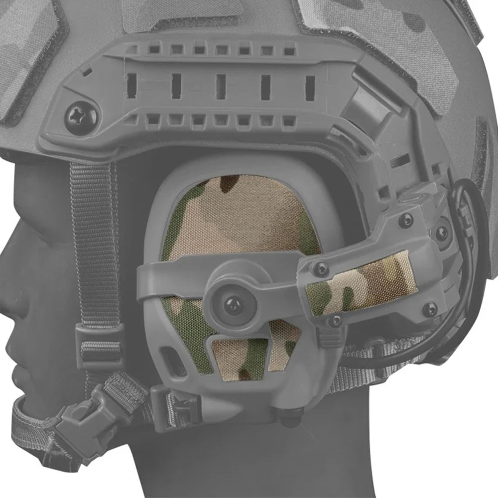 Tactical Headset Sticker Camouflage Magic Patch AMP for GEN 6(HD-17) Hunting Shooting Noise Canceling Headphone Active Earmuffs