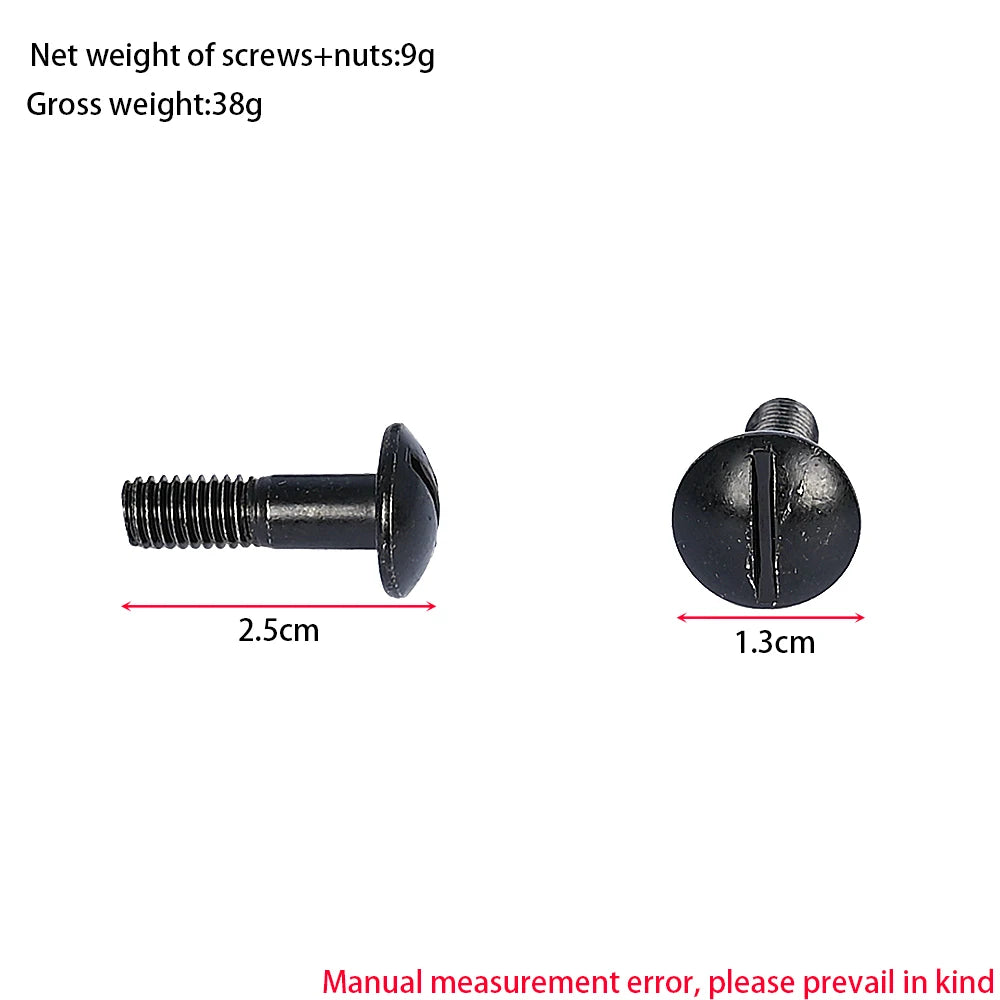 Tactical MICH2000 Helmet ARC Rail Screw Nuts 4pcs Set Airsoft Hunting Paintball Safety Sports Accessories
